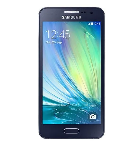Refurbished Unlocked Cell Phone Samsung Galaxy A3 Dual SIM A3000 Quad Core 1GB RAM  4.5"TouchScreen 4G-LTE backmarket phones
