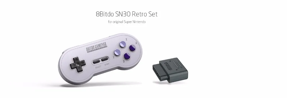 8bitdo SN30 SF30 ретро комплект Беспроводной подключения Bluetooth геймпад для nintendo SNES SF-C Android и Windows, Mac OS