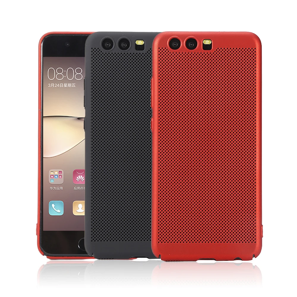 

Breathable PC Phone Case For Huawei Enjoy 7 Nova 2 plus Nova 2 P10 Lite P10 P8 lite 2017 Honor9 Shockproof Protective Back Cover