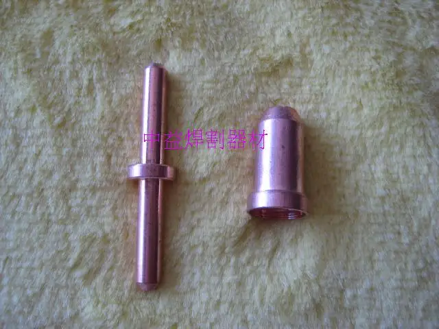 Air plasma cutting machine parts nozzle hafnium wire electrode two copper mouth JG60A |