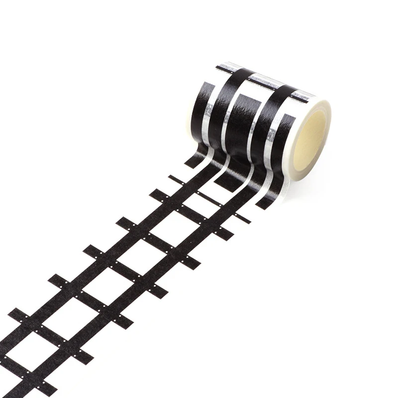 Железная дорога васи лента креативная декоративная лента транзитная дорога клейкая маскирующая лента для наклеек для скрапбукинга
