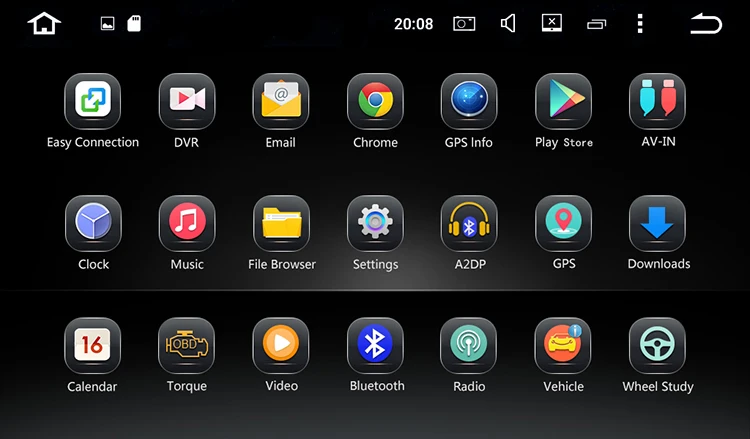 Top 7 Inch Android 9.0 2 Din Car DVD Player For VW Golf Tiguan Skoda Fabia Rapid Seat Leon Skoda CANBUS Wifi GPS BT USB Radio 9