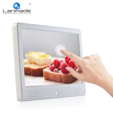 10,1 дюймов Роллинг caption full HD видео плеер резистивный сенсорный экран ЖК-цифровой вывеска