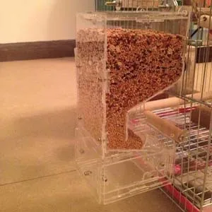 Корм для птиц No Mess кормушка попугай еда чаша кормления заводчик канарский Cockatiel
