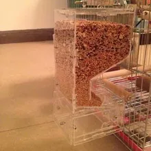 Tidy Seed No Mess Bird Feeder Parrot Food Feeding Bowl Breeder