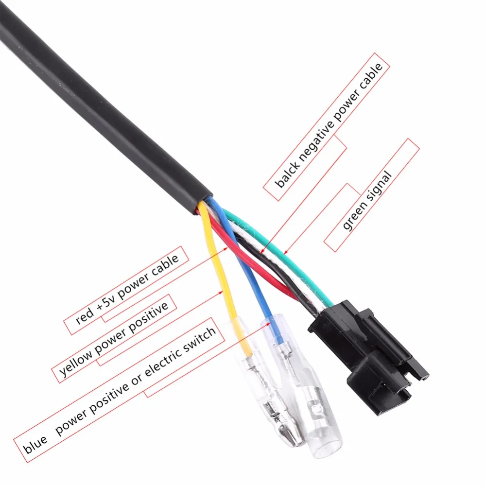 Excellent 12V-99V Electric Bicycle Half Twist Throttle Key Knock E-bike Scooter Grip Handlebar with LED Display Electric Bicycle Accessory 5