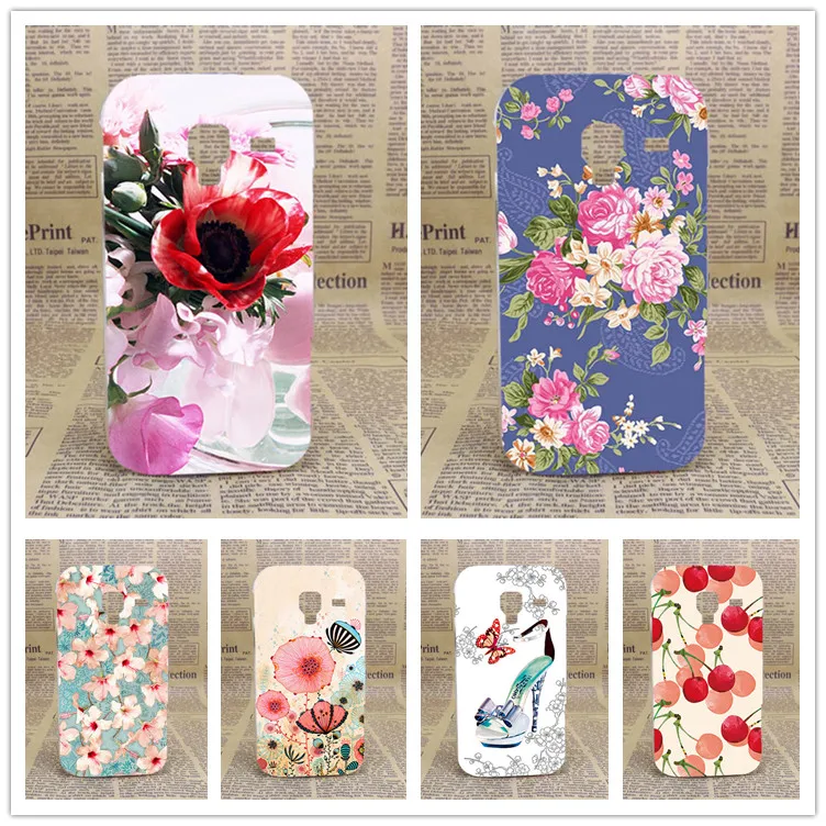 Модный чехол 10 узоров для Smausng Galaxy Ace 2 i8160 8160 DIY красивый дизайн ПК Жесткий Чехол