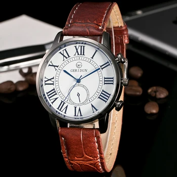 

2017 Relogio Masculino Fashion Military Watch Men Luxury Brand Roman Numerals Quartz Wrist Watch Hours Clock Men's Dress Watches