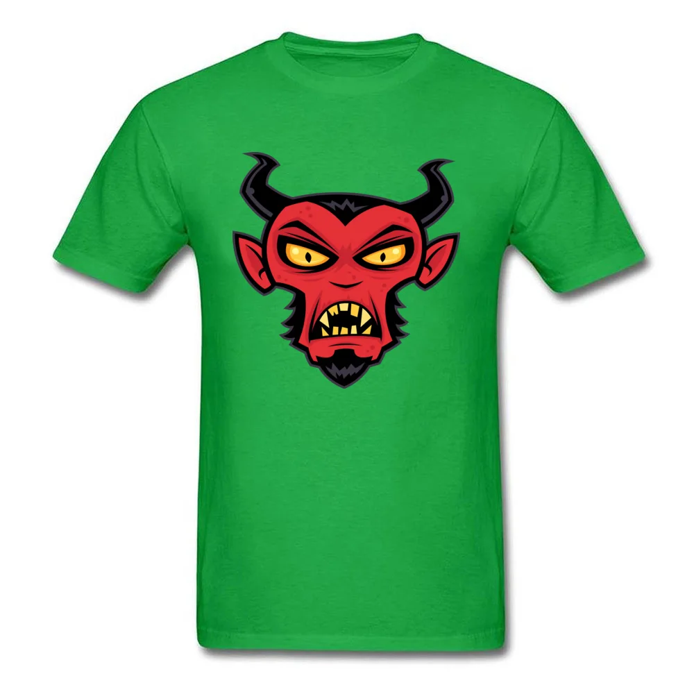 O Neck Mad Devil Cotton Fabric Mens Tshirts Hip hop Short Sleeve Tops & Tees Special Printed Tops Tees Wholesale Mad Devil green