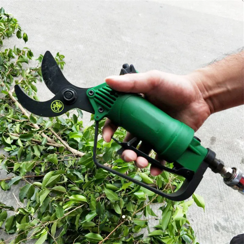 

gardening pneumatic pruning scissors fruit tree branches air scissors orchard cutter branches shear wind cutting tool 25mm