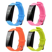 OLED Экран Водонепроницаемый Smart Watch Sport браслет Heart Rate Мониторы Фитнес трекер Шагомер Смарт браслеты