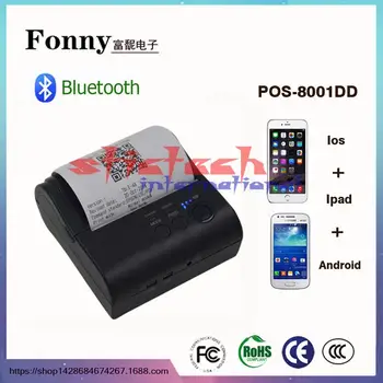 

by dhl or ems 20pcs 80mm bluetooth printer thermal receipt printer bluetooth android