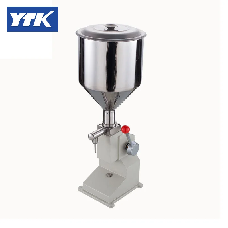 

YTK 5~50ml Manual Food Filling Machine Small Paste Filling Machine Quantitative Liquid Filling Machine for cream & shampoo