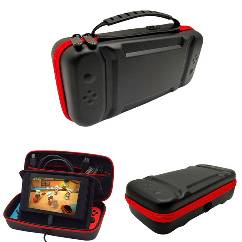 

New Switch Game Console Bracket Storage Bag EVA Hard Shell Box For Nintend Switch Travel Carrying Case Switch Accessories