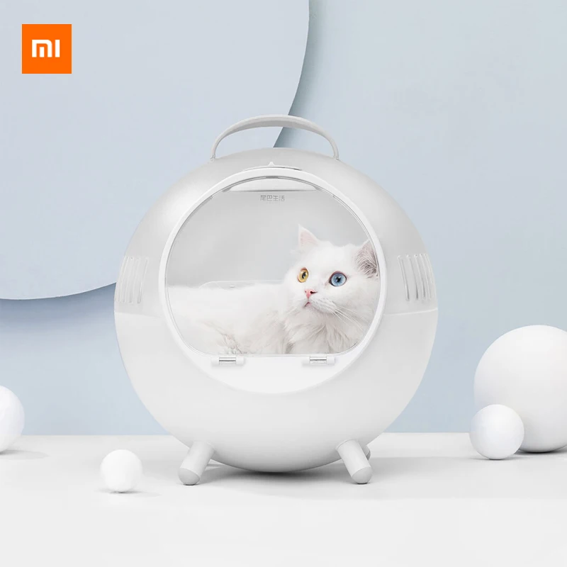  Xiaomi Small Pet Carrier cage for dog cat Portable Pet Outdoor Transparent Travel Dog Cat Carrying 