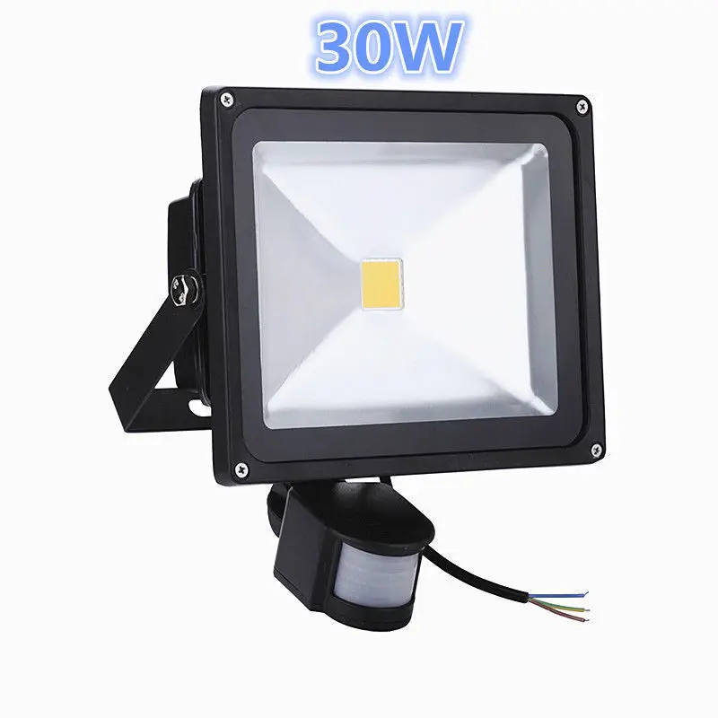 30W PIR Infrared Body LED Motion Sensor Flood Light Floodlight