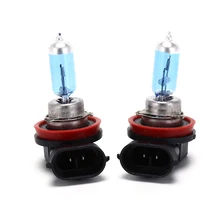 2 шт. H11 55/100 Вт SHalogen свет упер белый Xenon галогенные лампы фар автомобиля ландшафтных работ для автомобилей лодка