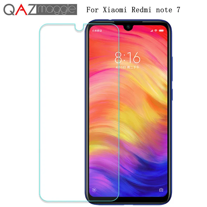 

Xiaomi Redmi Note 7 Tempered Glass Redmi Note 7 Pro Glass Clear HD Fingerprint Proof Front Film