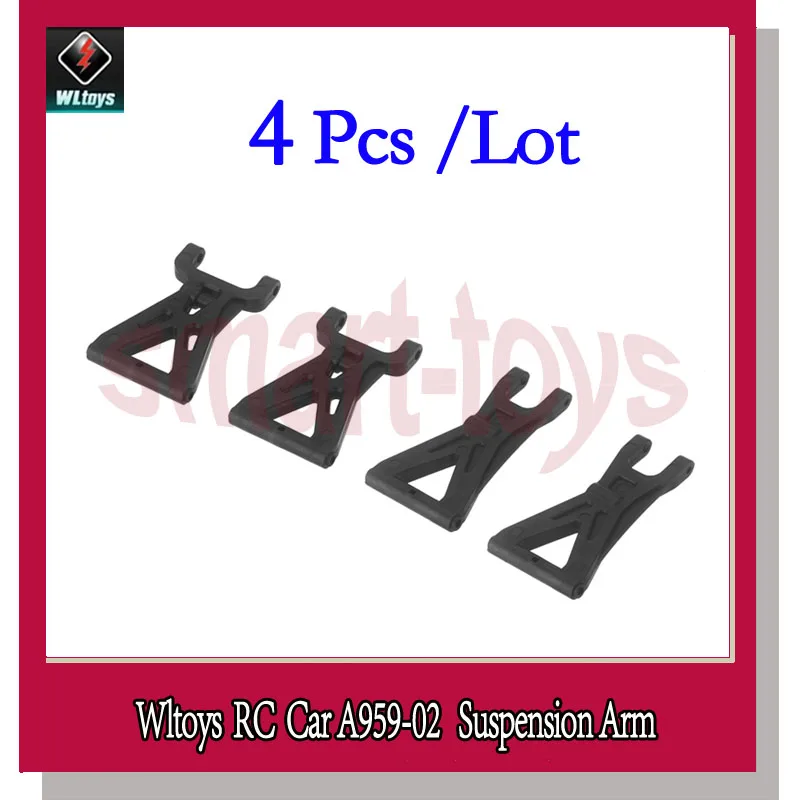 

4Pcs A959 Suspension Arm Set Original A959-02 for Wltoys A959 RC Car Spare Parts
