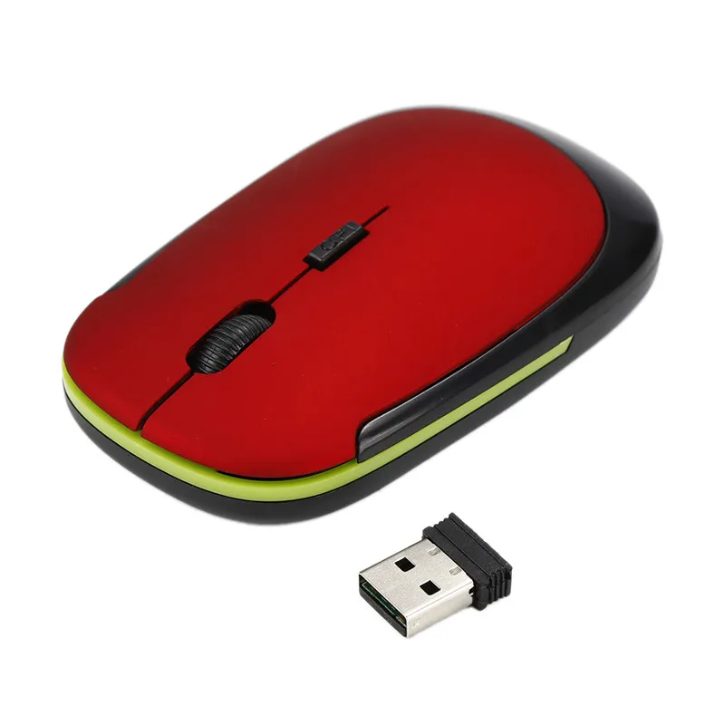 

Centechia 2.4GHz wireless mouse USB Receiver ultra thin Slim Mini Wireless Optical Mouse Mice for Laptop PC Optical Gaming Mouse