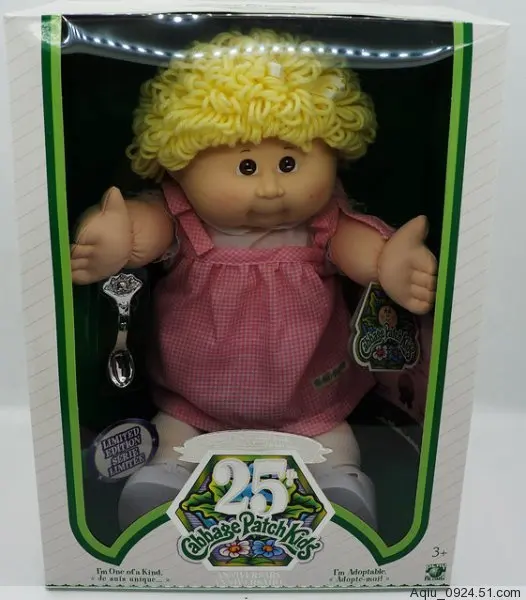 25th anniversary cabbage patch doll worth
