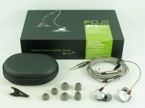

FIDUE A73 Hybrid Balanced Armature+Dynamic Driver HiFi Music 3.5mm CTIA Jack In-Ear Earphone with MIC For iPhone 6S Samsung