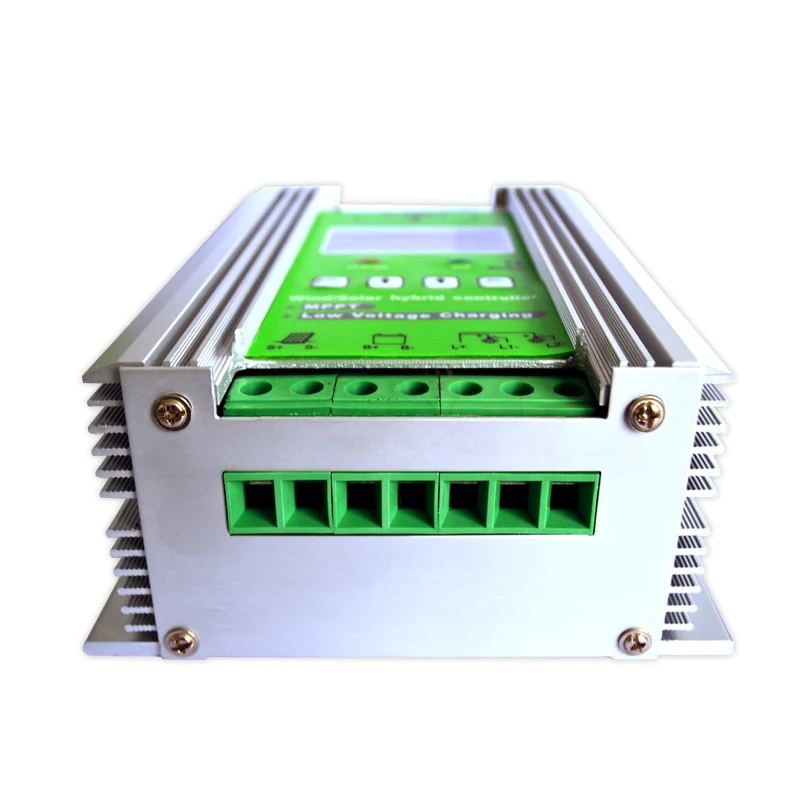 Regolatore ibrido solare del vento 1200W 50A Turbina di vento automatica LCD 24V 600W e pannello solare Regolatore ibrido solare economico 600W con protezione contro le sovracorrenti Regolatore ibrido solare del vento 1200W 50A Turbina di vento automatica LCD 24V 600W e pannello solare Regolatore ibrido solare economico 600W con protezione contro le sovracorrenti
