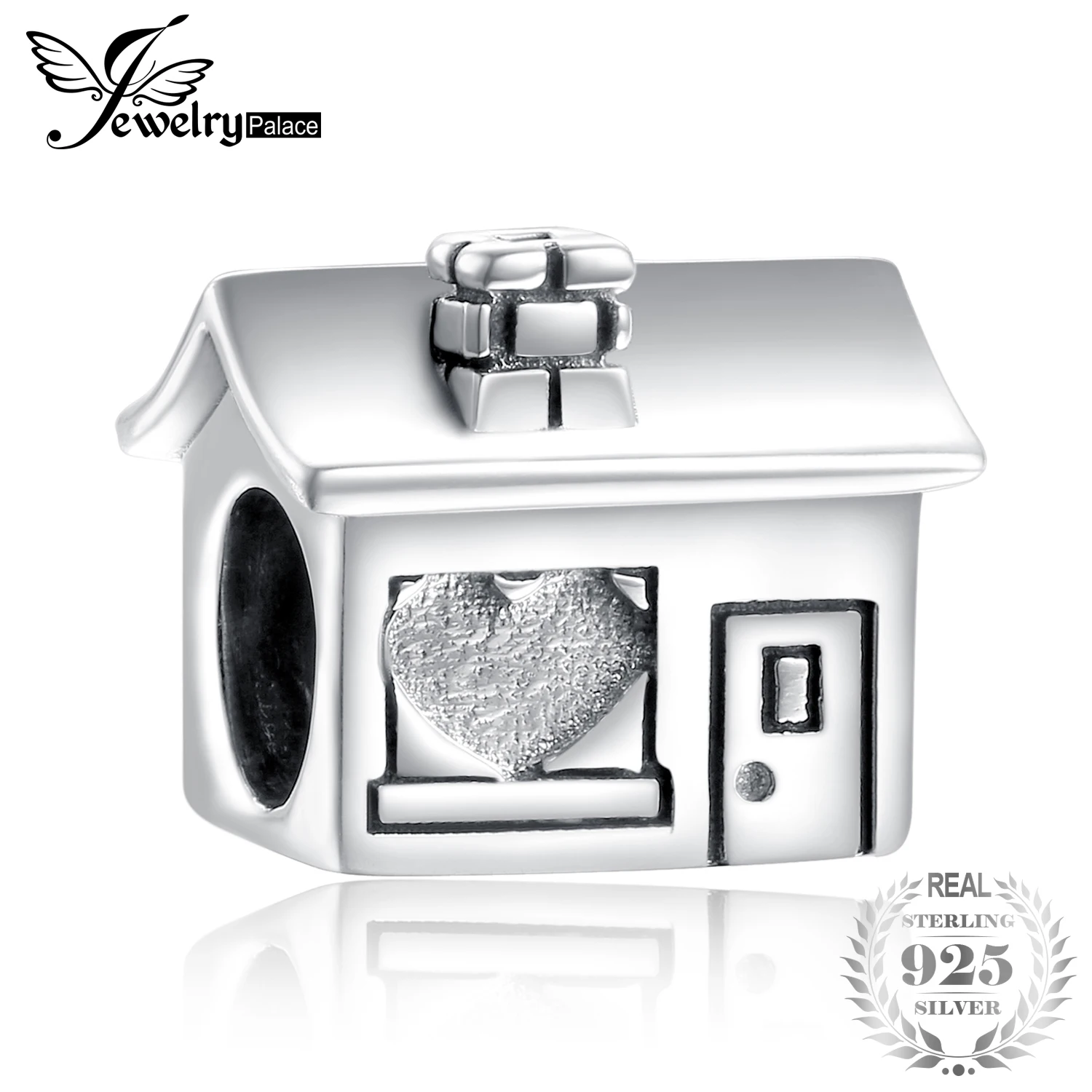 

JewelryPalace Family House 925 Sterling Silver Beads Charms Silver 925 Original For Bracelet Silver 925 original Jewelry Making