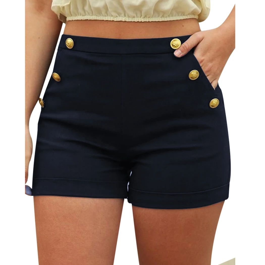 Plus Size Women Shorts Sexy Elastic High Waist Package Hip Shorts 2018