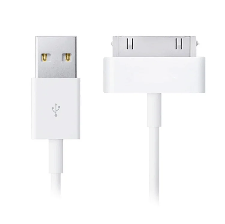 10 шт 1 м 30pin USB кабель адаптер для Apple iPhone 3GS 4 4S 4G iPad 1 2 3 iPod 5 Классический nano touch chargeur