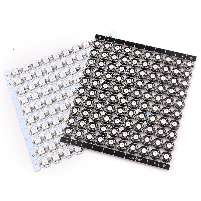 100/500/1000 шт WS2812B светодиодный(chips On Board) Радиатор Совет DC5V 5050 RGB WS2812 IC встроенным RGBW/RGBWW индивидуально адресуемых светодиодный чип