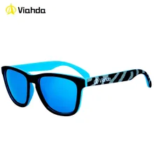 Viahda 2016 Populares gafas de Sol Deportivas Para Hombres De Pesca Gafas de Sol Gafas De Sol Luneta De Soleil F853 con caja
