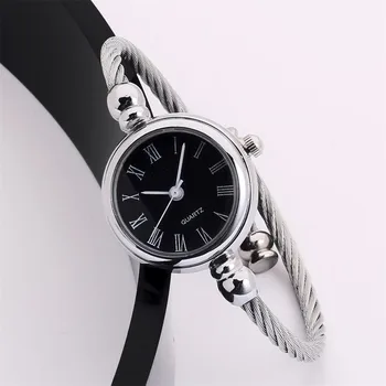 

Women's Quartz Wristwatch Reloj Mujer Fashion Causal Round Wathches Tungsten Steel Alloy Watch luxury brand