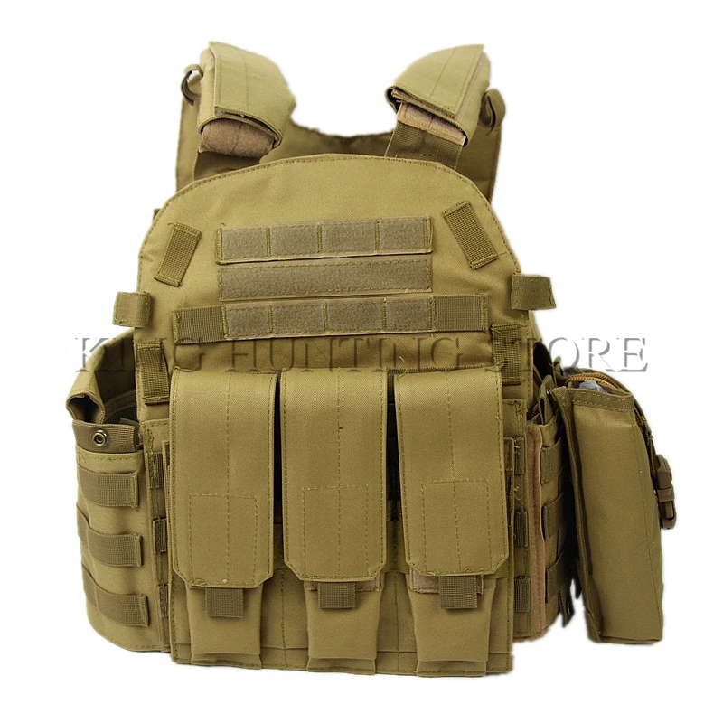 MOLLE Tactical Vests Specially Designed for Military CS Field SWAT Police Law Enforcement and Outdoor Modular Assault Vest