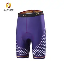 Saibike Велоспорт шорты 3D Мягкий Велосипед Велосипедный Спорт Короткие Мужское трико удобные дышащие велосипедные шорты одежда Высокое качество