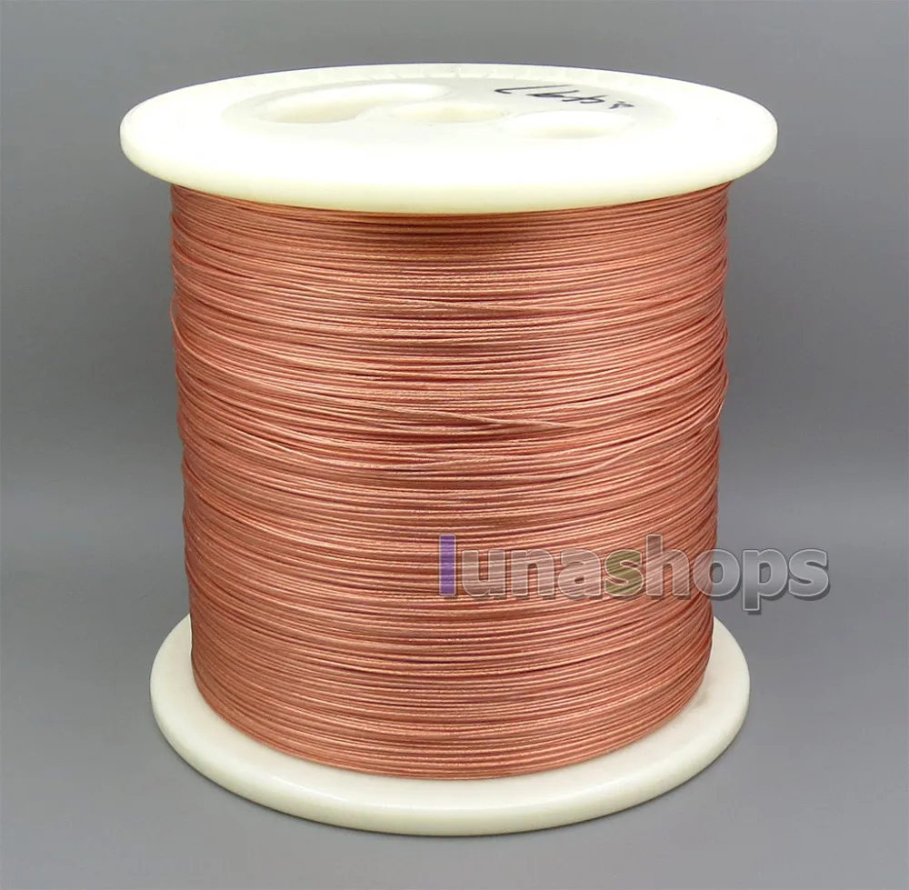 bilder für Extreme Weichen Reinen 7N OCC Signal PU (Nicht Tefl) Kopfhörer Groß Kabel 20*0,05 Dia: 0,8mm bilder für Extreme Weichen Reinen 7N OCC Signal PU (Nicht Tefl) Kopfhörer Groß Kabel 20*0,05 Dia: 0,8mm