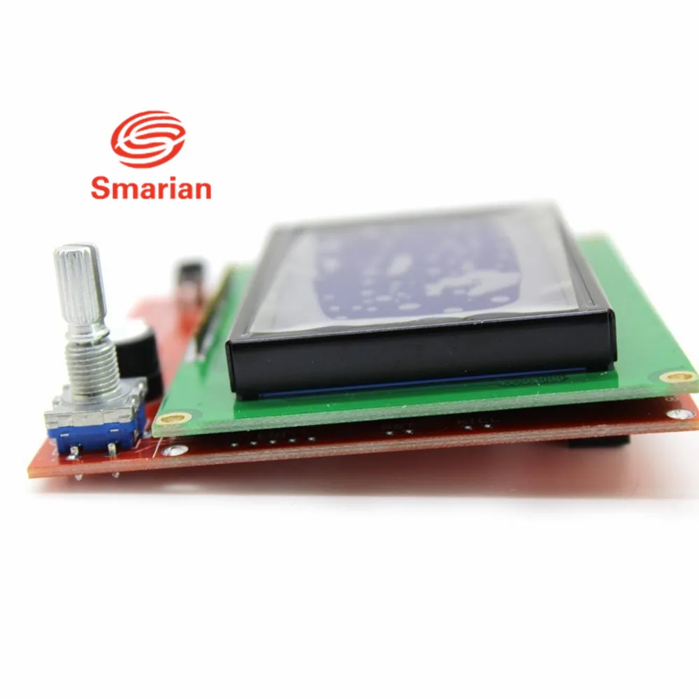 Официальный iSmaring 12864 LCD Графический смарт дисплей модуль контроллера для RAMPS 1 4