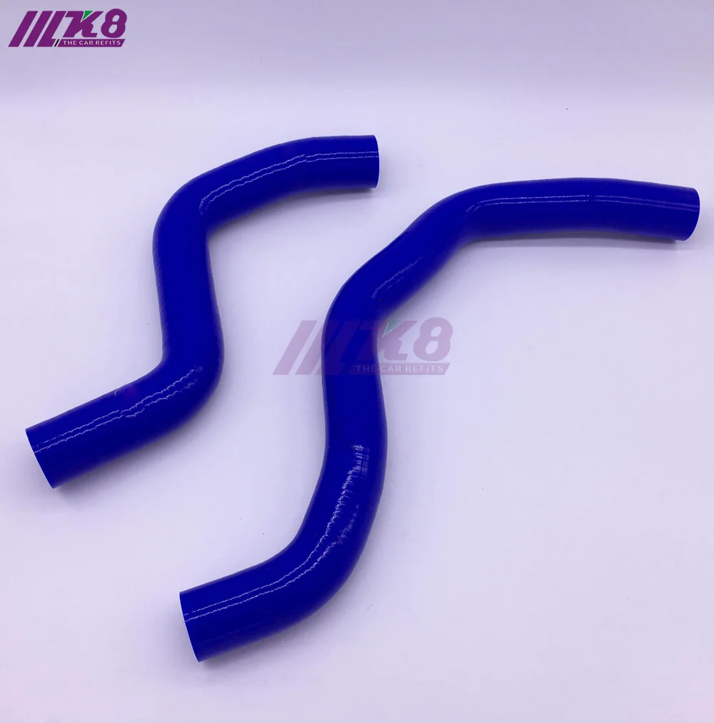 

Silicone Radiator Hose Kit For MITSUBISHI LANCER Evolution EVO 7-9 CT9A 4G63 (2PCS) red/blue/black