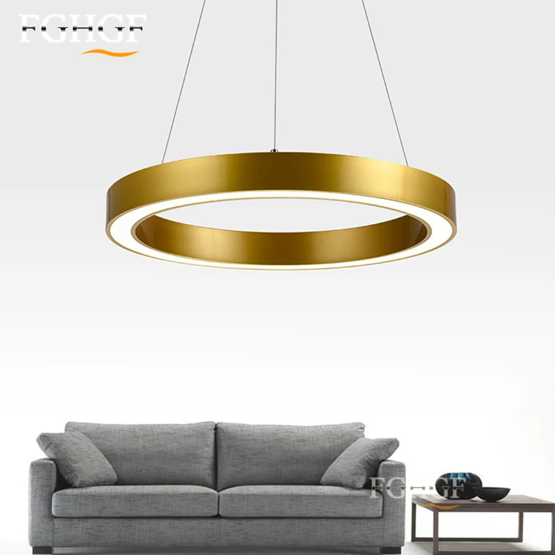 

2018 New Arrival LED Chandelier Light Golden Lighting Fixtures Lamp For Dining Living Room Restaurant Lustres de Cristal