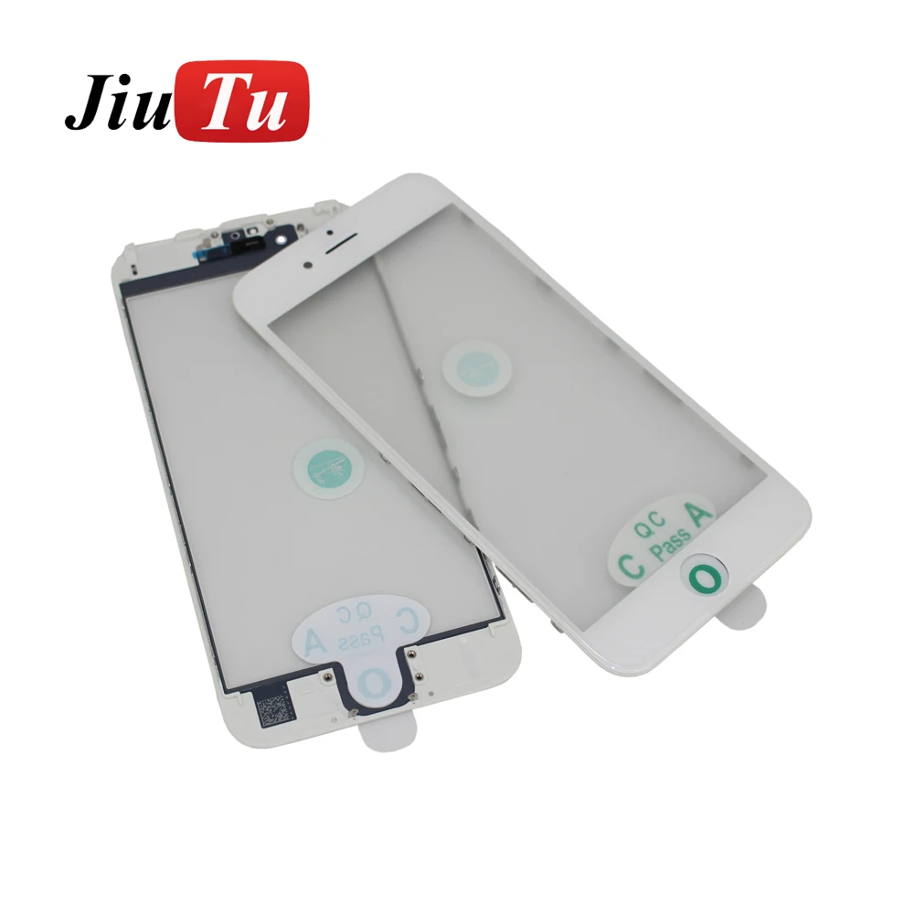 OEM Original Cold Press 3 in 1 Glass with Frame+OCA Parts For iPhone 8P 8G 7P 7G 6SP 6S 6P 6G 5S 5C 5 LCD Screen Refurbish 15pcs (1)