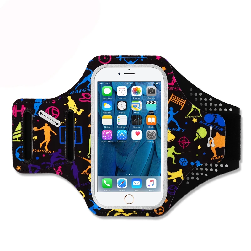 Haissky 5.5 'الرياضة شارات ل iphone 6 7 زائد xiaomi redmi ملاحظة 4 4x هواوي p9 p10 زائد سامسونج s8 زائد للماء شارات