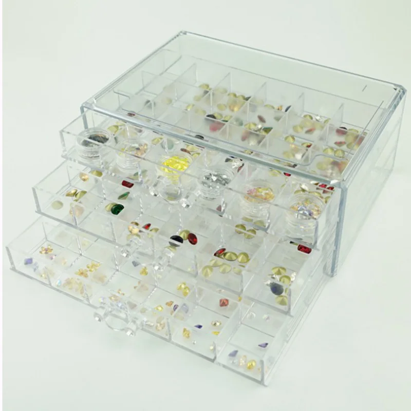 Алмазная Вышивка Инструменты для вышивки картин со стразами аксессуары прозрачный пластиковый ящик для хранения ювелирное сверло коробка для хранения 72 сетки 120 гр