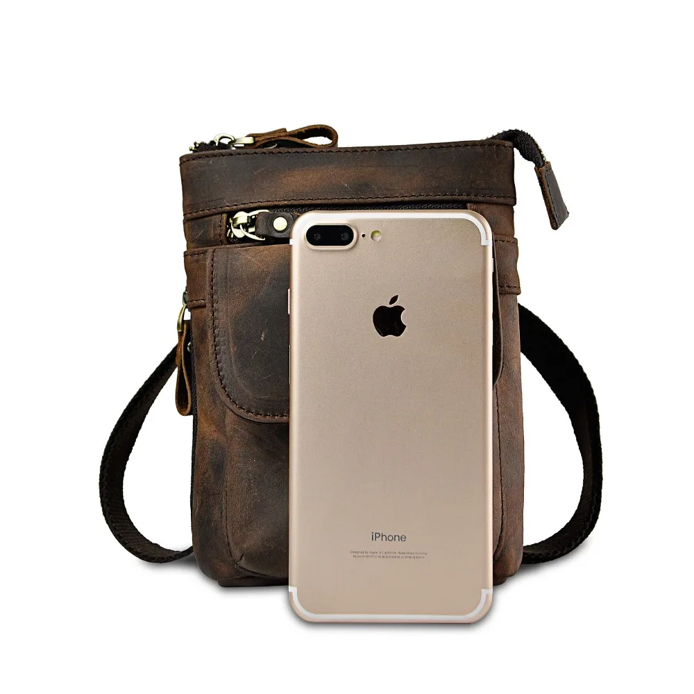 الأصلي الجلدية الذكور عارضة تصميم البسيطة الكتف رسول حقيبة crossbody الأزياء حزام الخصر الحقيبة حقيبة سفر صغيرة 611-18