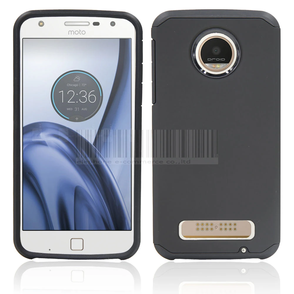With Screen Protector Hybrid Armor Case Shockproof Slim Hard Silicone TPU+PC Phone Cover For Motorola Moto Z Play DROID | Мобильные