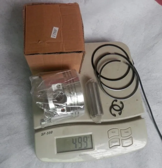 PISTON KIT DIESEL 178F 6