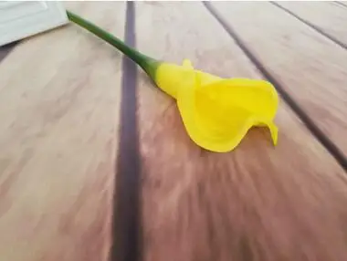 Большой 65-95 см высокий элегантный реальный сенсорный Калла Pu искусственный цветок украшение цветок Свадьба День святого Валентина - Цвет: yellow 65cm