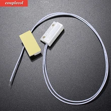 2017 New Arrival White Recessed Magnetic Window Door Contacts Alarm Security Reed Switch Reed Adhesive Drop Shipping