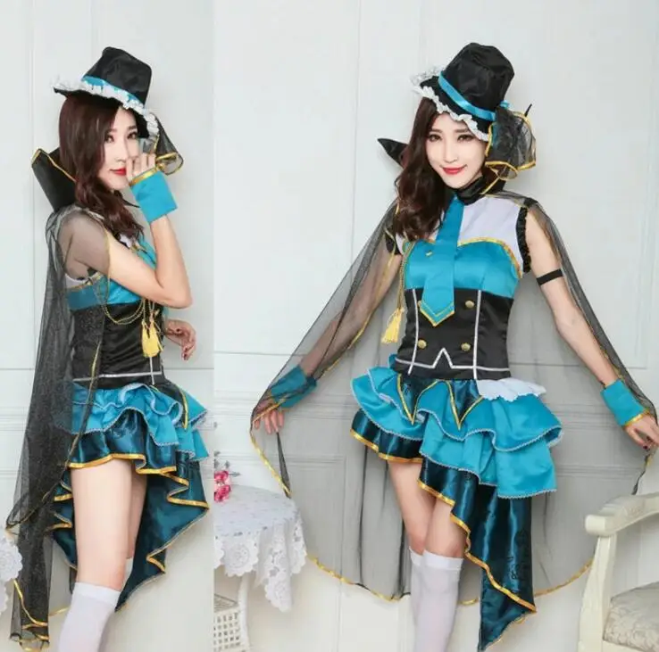 

Love Live Eli Ayase Ellie Occupation Awakening Thief Uniform Cosplay Costume Party Performance Dress Halloween Costumes