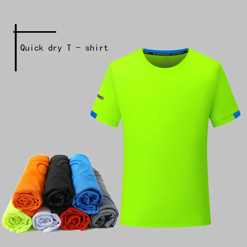 New Fashion Men T Shirts Summer Sports Running Top Tees Mens Clothing Short Sleeve Casual O Neck Summer Fitness Tshirt Sportwear