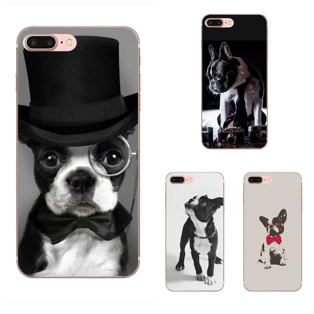 Boston Terrier Dog Puppies для Huawei P8 P9 P10 P20 P30 Mate 7 8 9 10 20 Lite Plus Pro 2017 чехол телефона | Мобильные